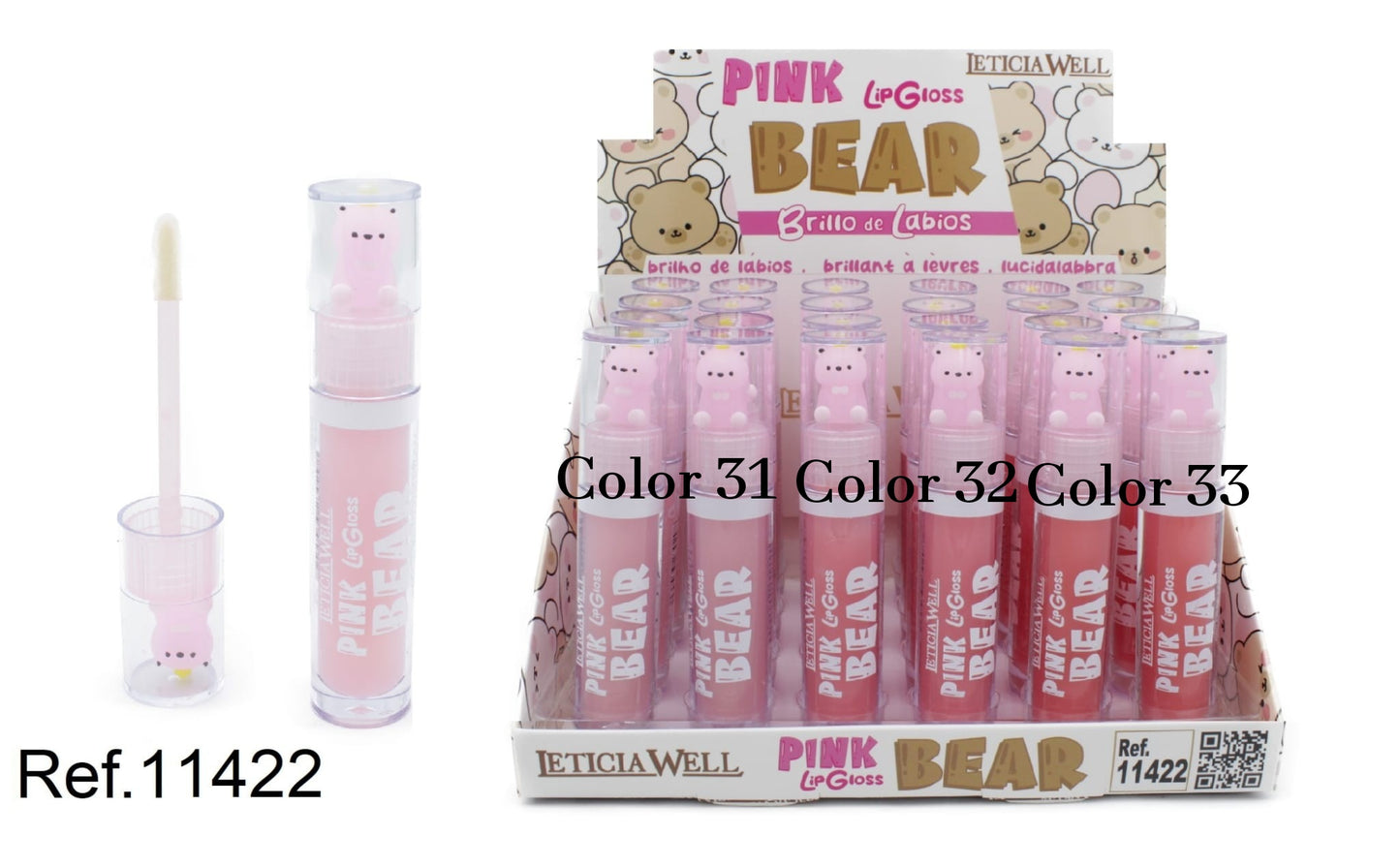 LIPGLOSS PINK BEAR