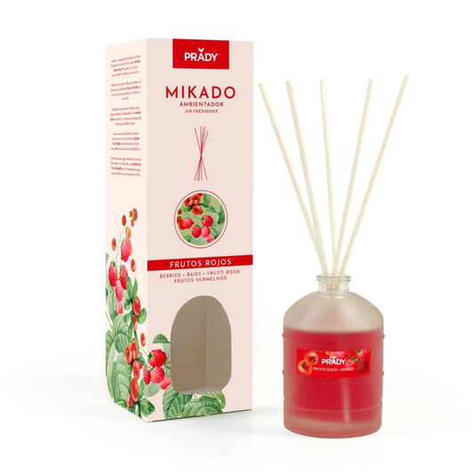 AMBIENTADOR MIKADO FRUTOS ROJOS 100ML. PRADY